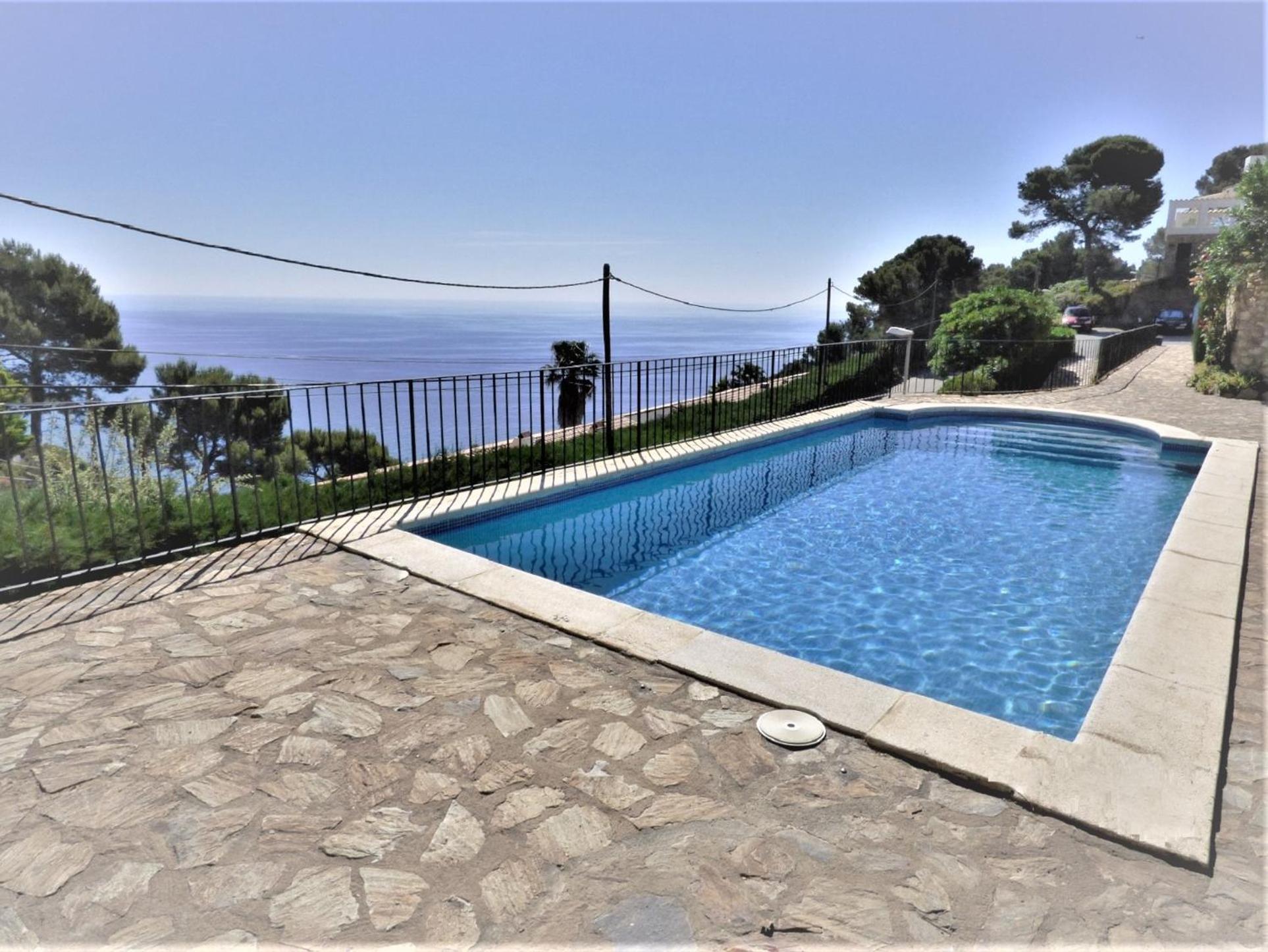 "La Terrasse De La Mer 8" -Climatisation-Wifi-Bbq -Piscine-Parking Begur Exterior photo