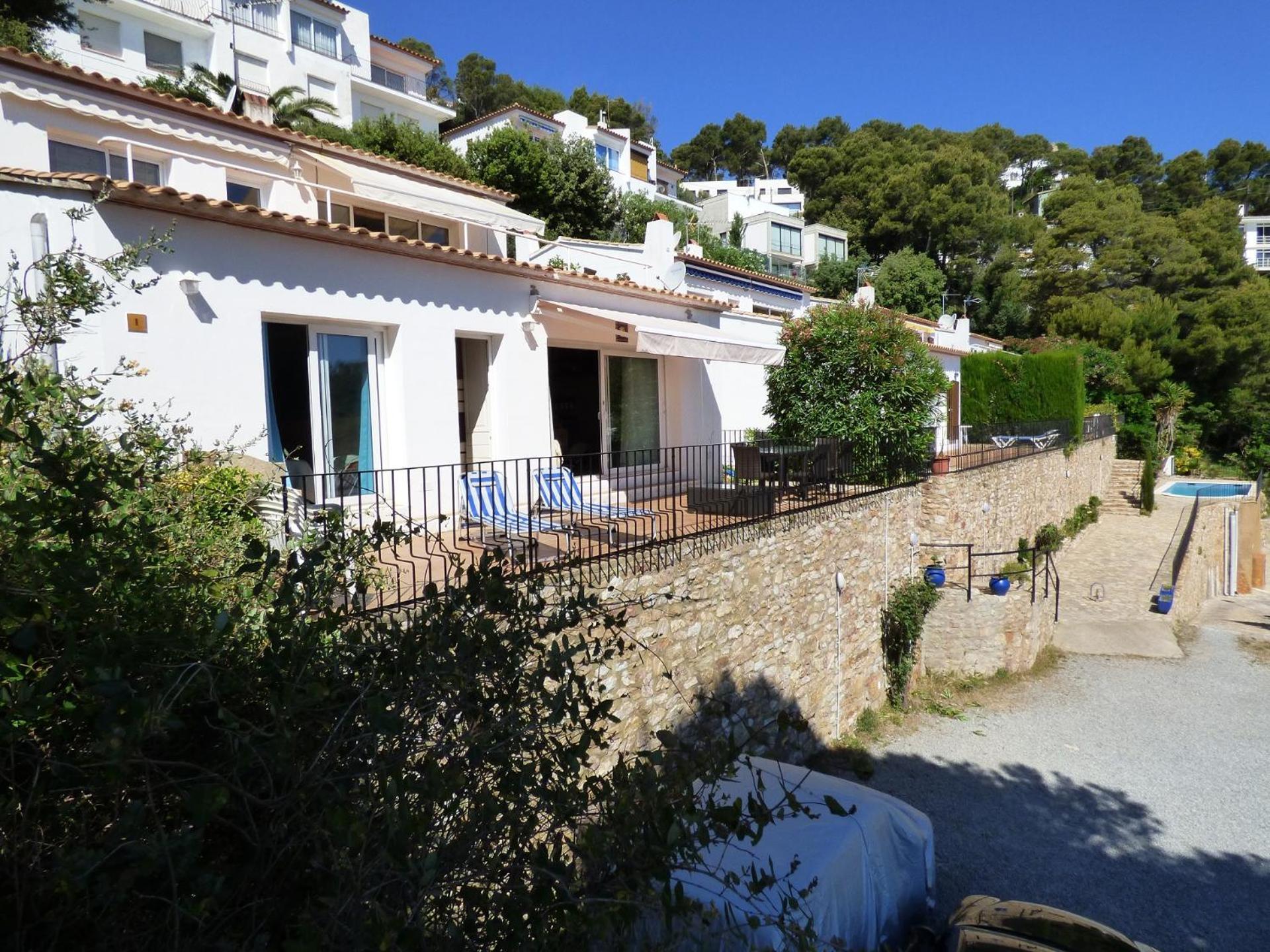 "La Terrasse De La Mer 8" -Climatisation-Wifi-Bbq -Piscine-Parking Begur Exterior photo