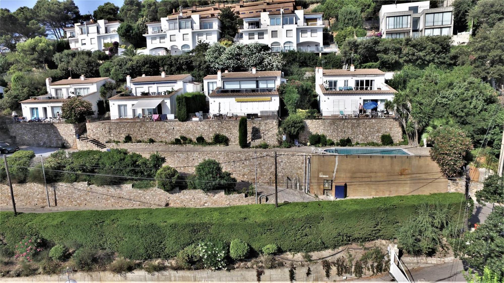 "La Terrasse De La Mer 8" -Climatisation-Wifi-Bbq -Piscine-Parking Begur Exterior photo