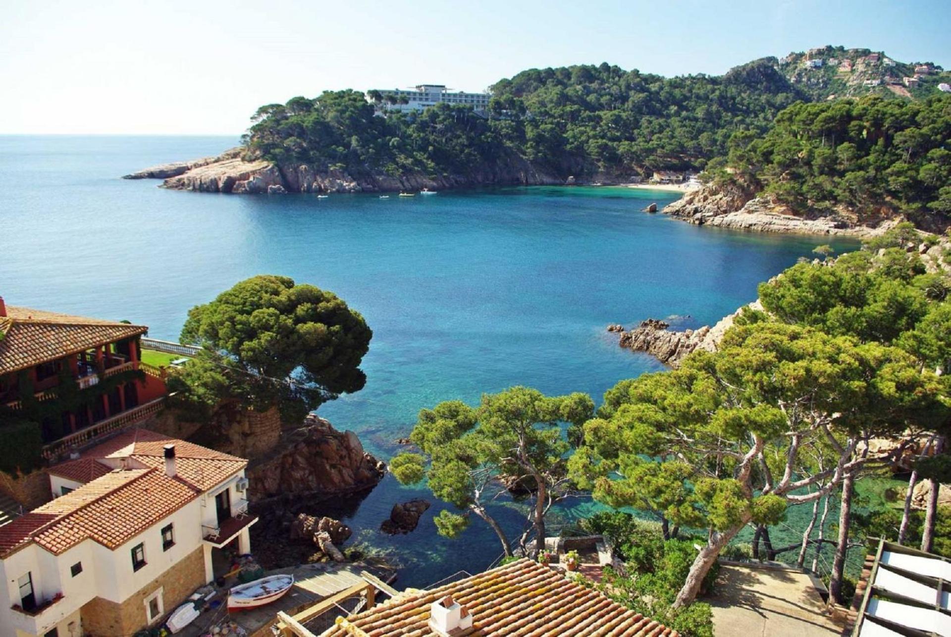 "La Terrasse De La Mer 8" -Climatisation-Wifi-Bbq -Piscine-Parking Begur Exterior photo